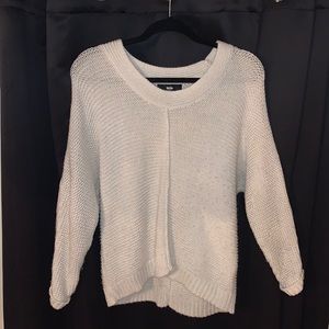 White sweater with sparkles